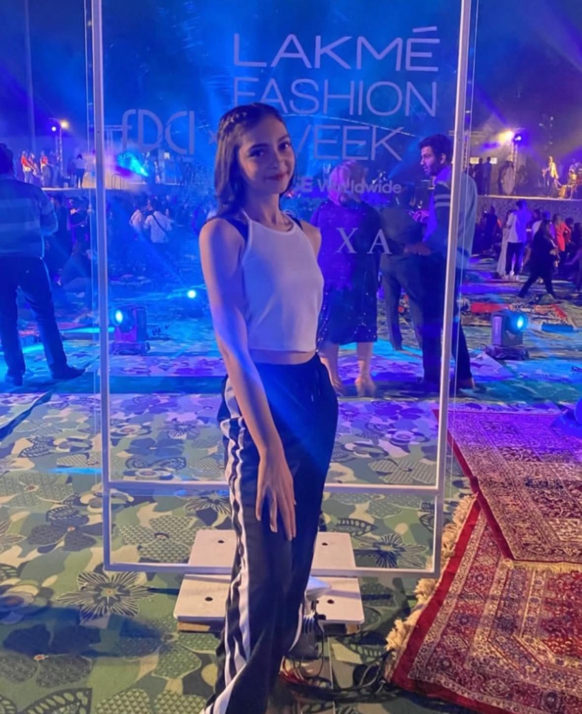 Arissa at Lakmé Fashion Week India